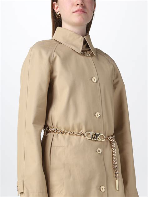 michael kors mantel beige|Michael Kors ladies jackets.